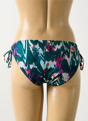 Bas de maillot de bain fermeture liens à nouer bikini vert CYELL femme