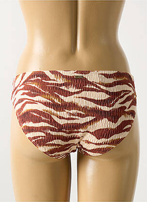 Bas de maillot de bain stretch culotte marron CYELL femme