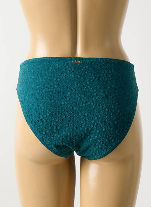 Bas de maillot de bain stretch culotte vert CYELL femme