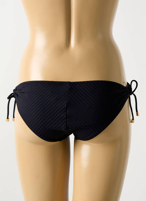 Bas de maillot de bain fermeture liens à nouer bikini noir CYELL femme