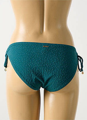 Bas de maillot de bain fermeture liens à nouer bikini vert CYELL femme