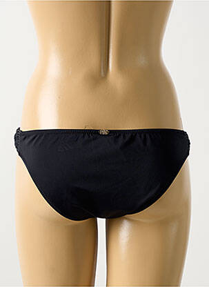 Bas de maillot de bain tissage satiné culotte noir PHAX femme