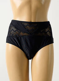 Bas de maillot de bain effet matière satinée culotte noir CURVY KATE femme