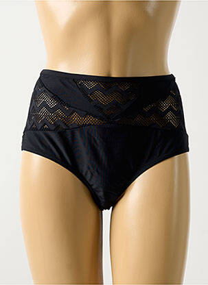Bas de maillot de bain effet matière satinée culotte noir CURVY KATE femme