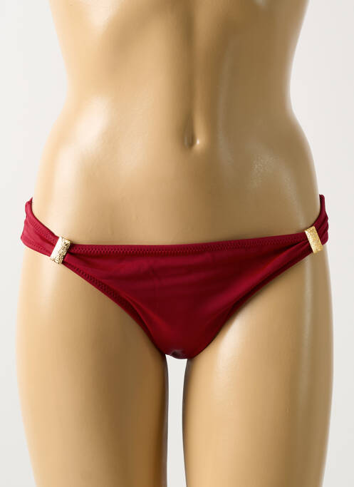 Bas de maillot de bain culotte culotte rouge PHAX femme