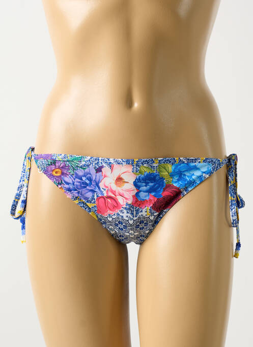 Bas de maillot de bain bleu MILONGA pour femme