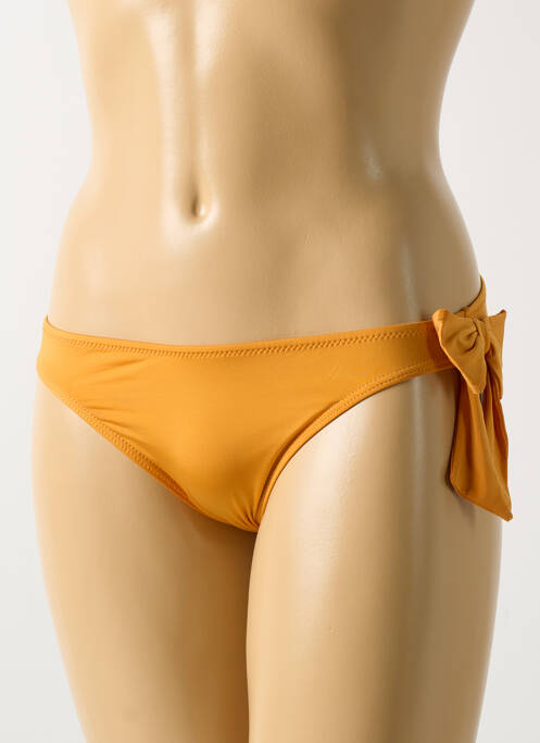 Bas de maillot de bain jaune CYELL pour femme