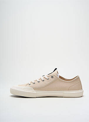 Baskets semelle amovible bout rond beige G STAR homme