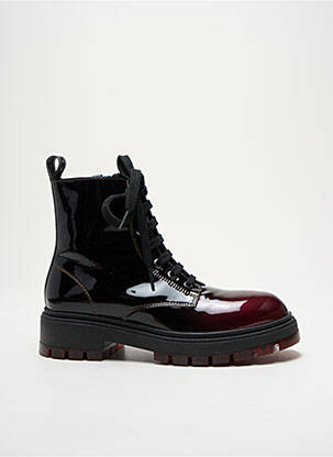 Bottines/Boots rouge TOMMY HILFIGER pour femme