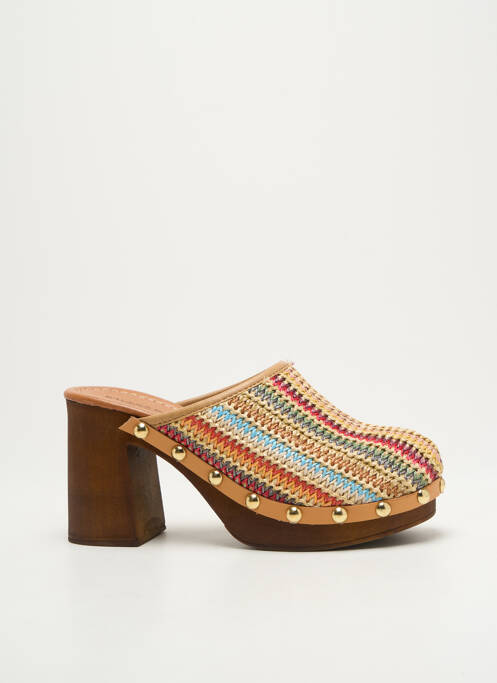 Mules/Sabots marron SANDRO ROSI pour femme