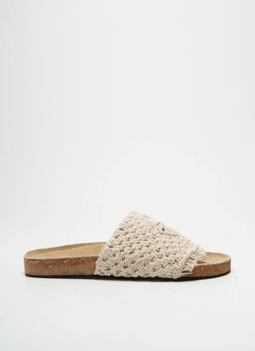 Mules/Sabots blanc STRATEGIA pour femme