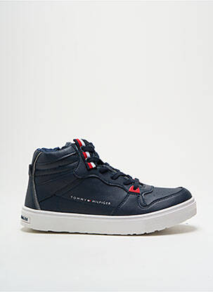 Baskets bleu TOMMY HILFIGER pour unisexe