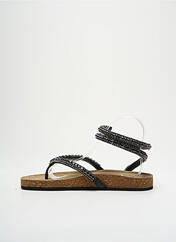 Tongs noir STRATEGIA pour femme seconde vue