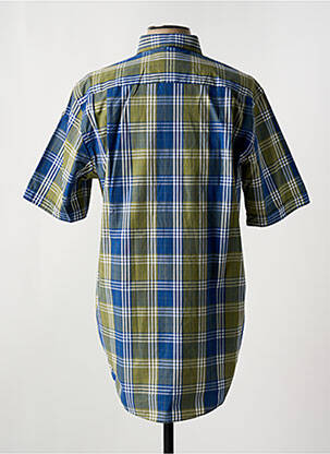 Chemise manches courtes poches vert REDMOND homme
