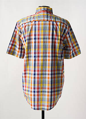 Chemise manches courtes poches orange REDMOND homme