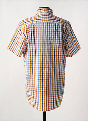 Chemise manches courtes poches orange REDMOND homme
