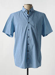 Chemise manches courtes poches bleu REDMOND homme