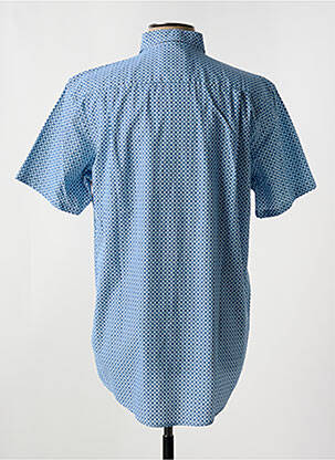 Chemise manches courtes poches bleu REDMOND homme