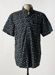Chemise manches courtes poches noir REDMOND homme