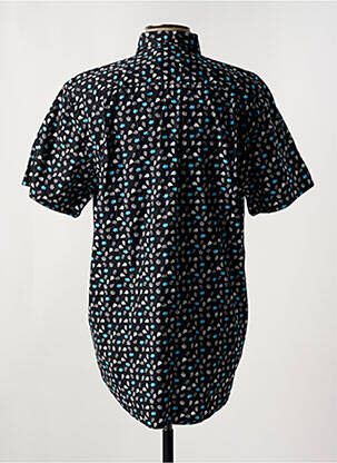 Chemise manches courtes poches noir REDMOND homme