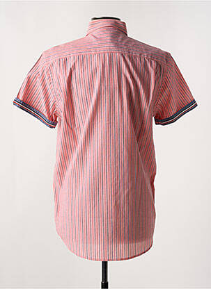 Chemise manches courtes poches rose DELAHAYE homme