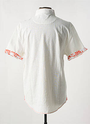 Chemise manches courtes poches blanc RUCKFIELD homme