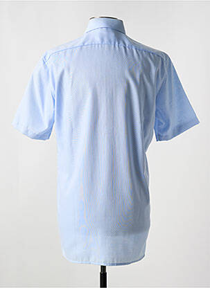 Chemise manches courtes poches bleu MARVELIS homme