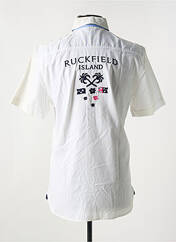 Chemise manches courtes blanc RUCKFIELD pour homme seconde vue