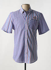 Chemise manches courtes bleu DELAHAYE pour homme seconde vue