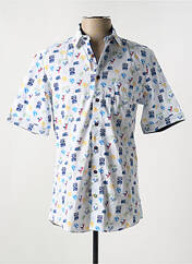 Chemise manches courtes bleu REDMOND pour homme seconde vue