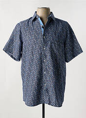 Chemise manches courtes bleu YVES ENZO pour homme seconde vue