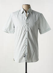 Chemise manches courtes gris IZAC pour homme seconde vue