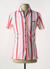 Chemise manches courtes orange DELAHAYE pour homme seconde vue