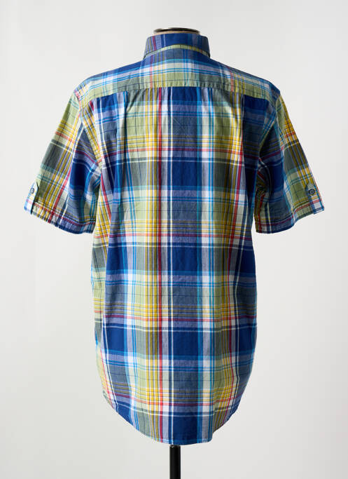 Chemise manches courtes poches bleu REDMOND homme