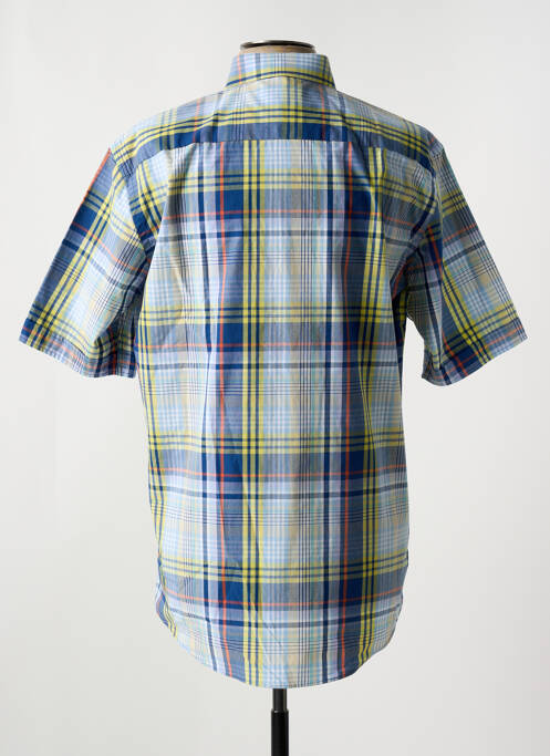Chemise manches courtes poches bleu REDMOND homme