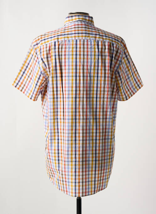 Chemise manches courtes poches orange REDMOND homme