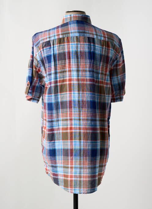 Chemise manches courtes poches bleu REDMOND homme