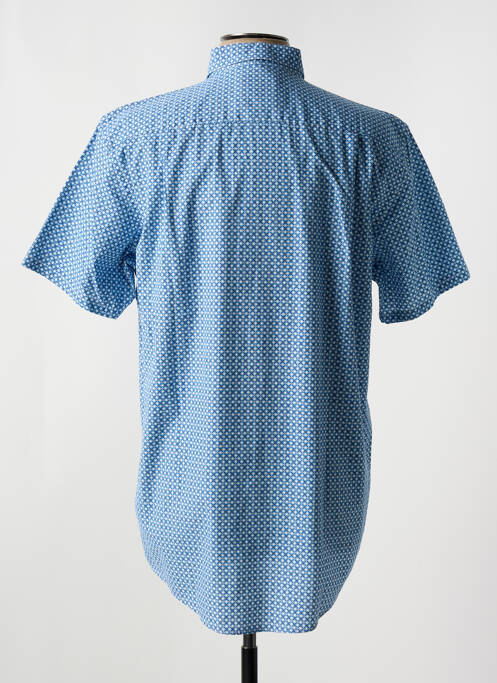 Chemise manches courtes poches bleu REDMOND homme