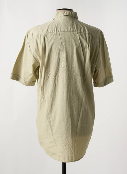 Chemise manches courtes coupe cintrée vert REDMOND homme