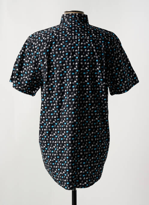 Chemise manches courtes poches noir REDMOND homme