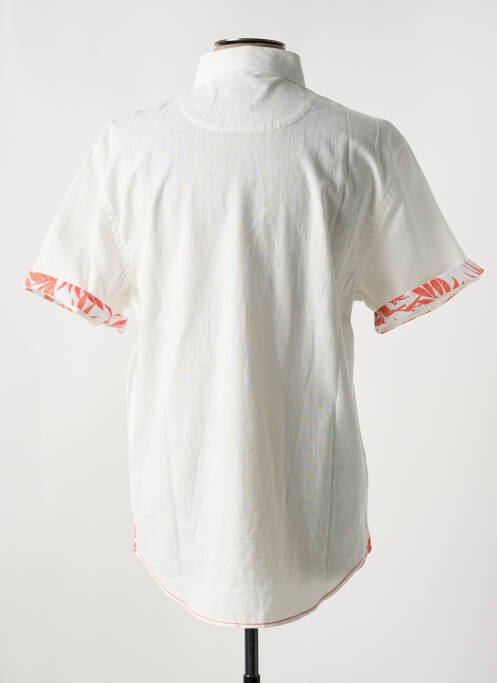 Chemise manches courtes blanc RUCKFIELD pour homme