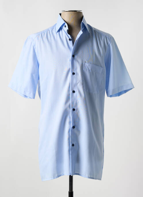 Chemise manches courtes bleu MARVELIS pour homme