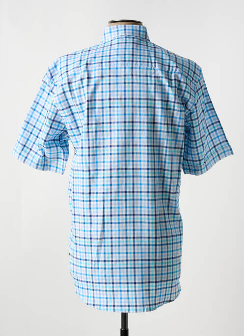 Chemise manches courtes bleu REDMOND pour homme