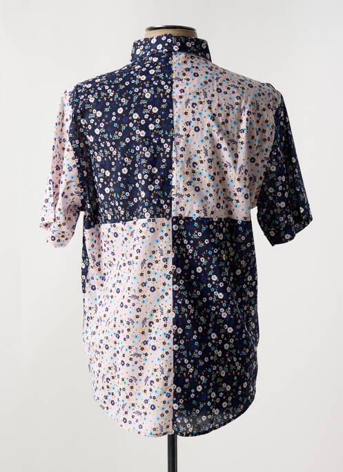 Chemise manches courtes bleu RUCKFIELD pour homme