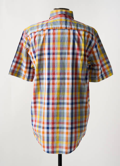 Chemise manches courtes orange REDMOND pour homme