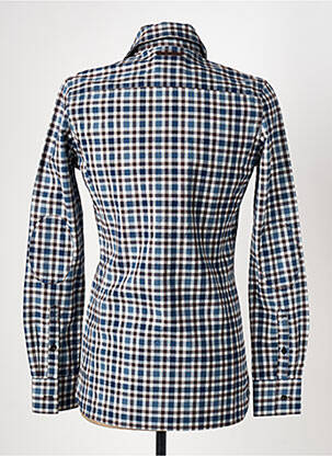 Chemise manches longues manches longues bleu VESTIAIRES PRINCIPAUTE CANNOISE homme