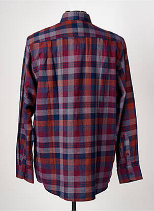 Chemise manches longues poches bleu REDMOND homme