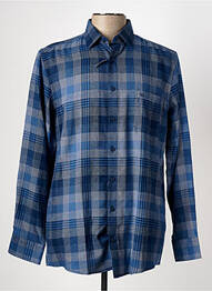 Chemise manches longues poches bleu REDMOND homme