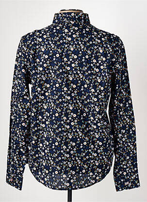 Chemise manches longues manches longues bleu RUCKFIELD homme