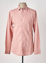 Chemise manches longues manches longues rose YVES ENZO homme